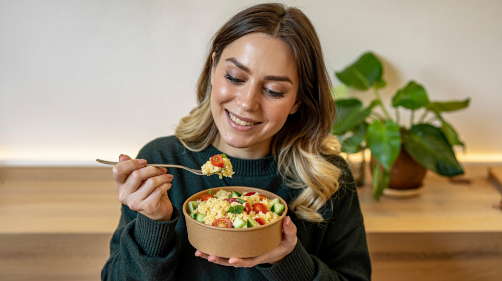 Vibrant Healthy Lunch Options in the Office