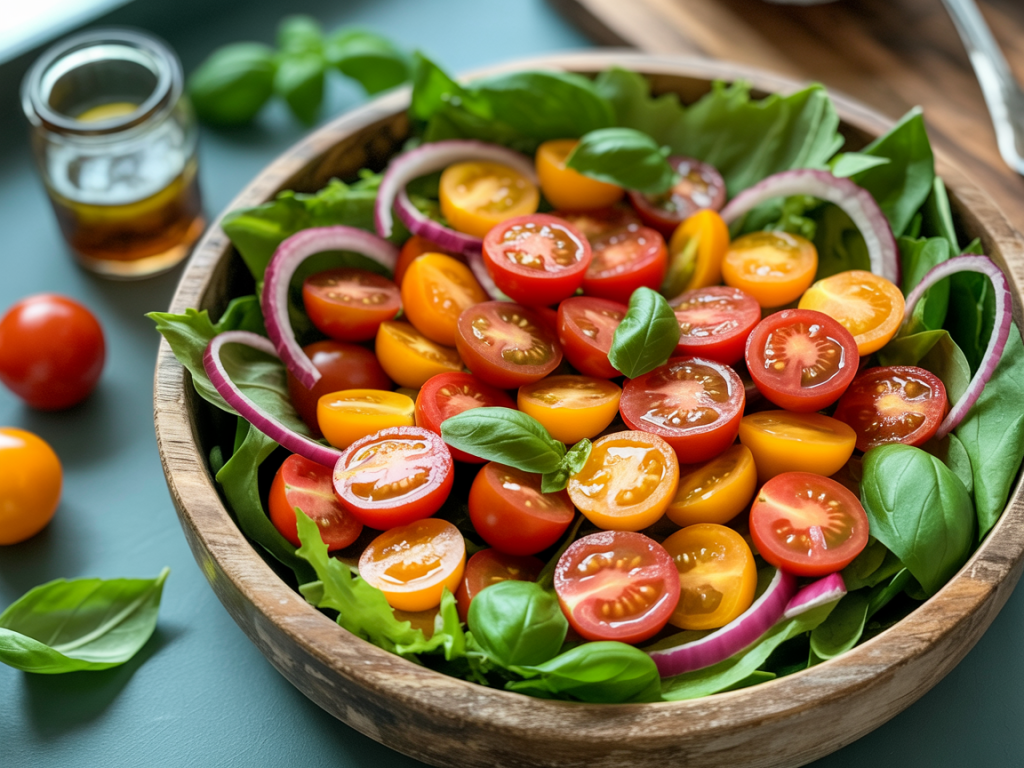 Irresistible Salad Presentation